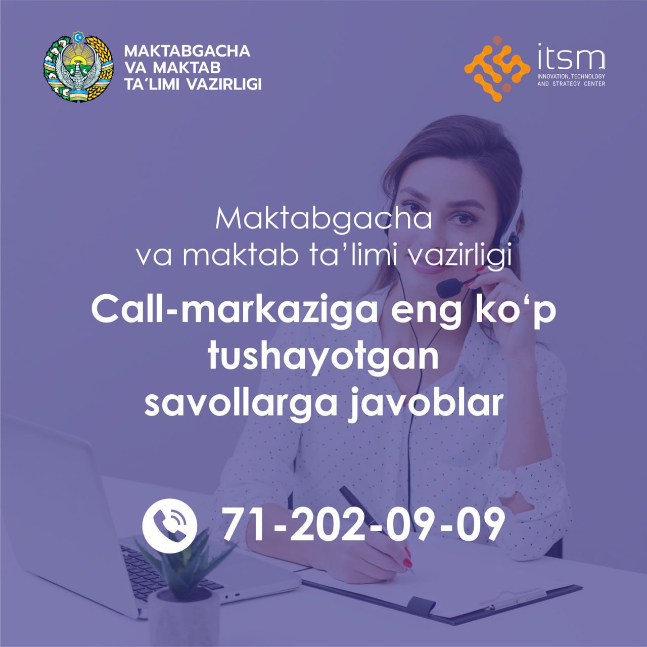 1-sinf qabuli bo'yicha savol-javoblar