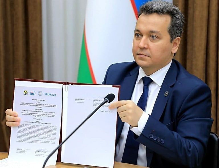 Халқ таълими вазирлиги Япония халқаро ҳамкорлик агентлиги билан 100 миллион йен миқдоридаги грант шартномани имзолади
