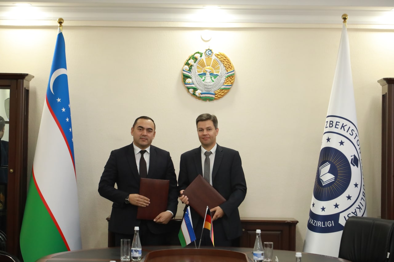 Minister of higher and secondary specialized education Abdukodir Toshkulov
