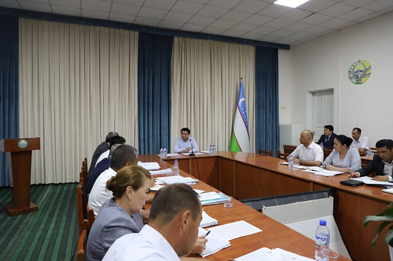 Ҳудудий халқ таълими бўлинмалари билан соҳадаги ислоҳотлар натижадорлиги таҳлил этилди