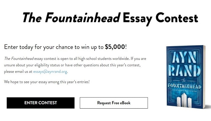 The Fountainhead Essay Contest