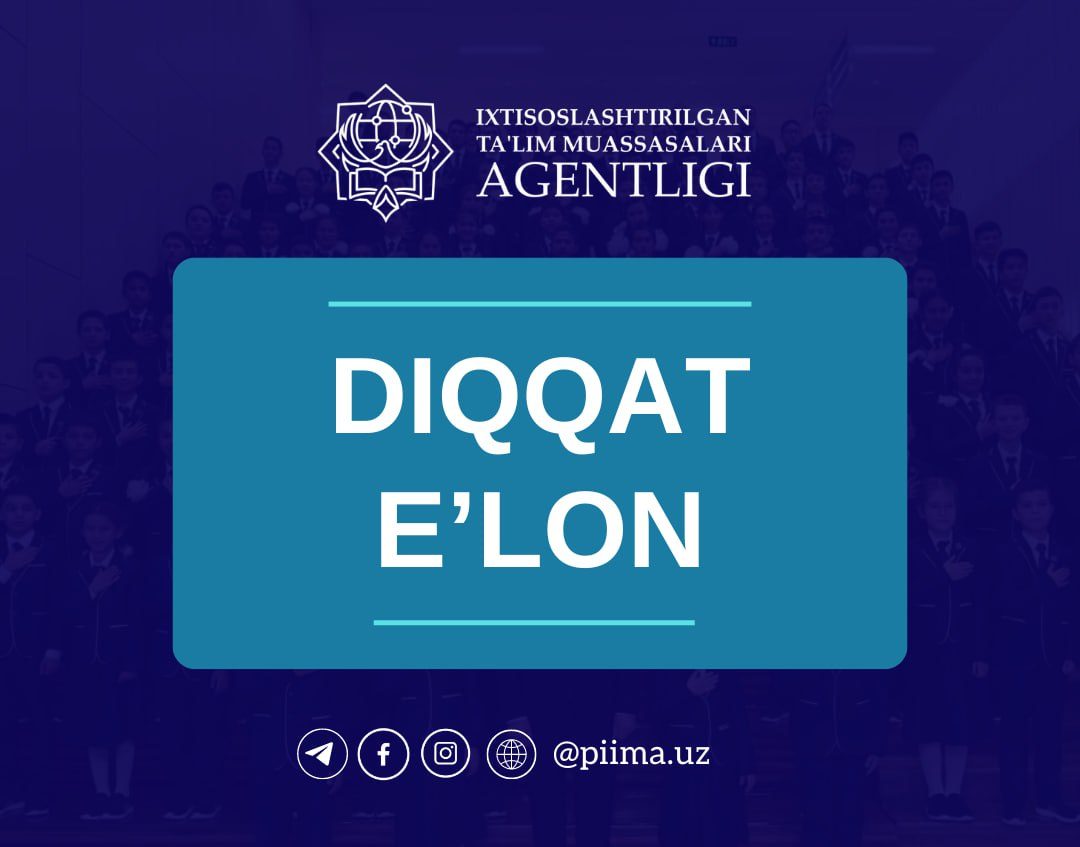 Qabul imtihon materiallari spesifikatsiyasi